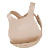 Bavoir avec système d'attache au dos de marque Minikoioi en silicone pour bébés dès 6 mois et toute l’enfance. Souple et facilement transportable, il accompagnera votre bébé durant ses premiers repas et préservera ses habits.
