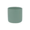 Gobelet de 180ml Minikoioi en silicone pour bébés dès 4 mois et toute l’enfance. Sa taille est adaptée aux petites mains et sa matière souple et incassable