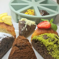 Moule à gâteaux 8 portions Minikoioi en silicone alimentaire idéal pour préparer de délicieux gâteaux et de faire plaisir à votre enfant. Souple, durable et résistant à la cuisson au four et la congélation, de -40°C à +200°C.