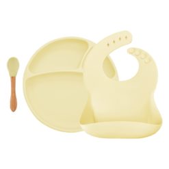 Set diversification Minikoioi pour bébé,le set indispensable pour commencer la diversification alimentaire de votre enfant, disponible au Maroc chez MESAYOU. De marque MINIKOIOI qui est une marque d'accessoires pour bébé en silicone sans BPA et de très bonne qualité