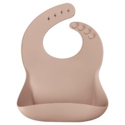 Bavoir Minikoioi pour bébé, le meilleur bavoir de la croissance, disponible au Maroc chez MESAYOU. De marque MINIKOIOI qui est une marque d'accessoires pour bébé en silicone sans BPA et de très bonne qualité