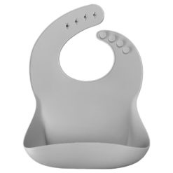 Bavoir Minikoioi pour bébé, le meilleur bavoir de la croissance, disponible au Maroc chez MESAYOU. De marque MINIKOIOI qui est une marque d'accessoires pour bébé en silicone sans BPA et de très bonne qualité