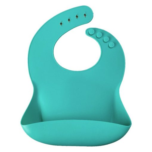 Bavoir Minikoioi pour bébé, le meilleur bavoir de la croissance, disponible au Maroc chez MESAYOU. De marque MINIKOIOI qui est une marque d'accessoires pour bébé en silicone sans BPA et de très bonne qualité