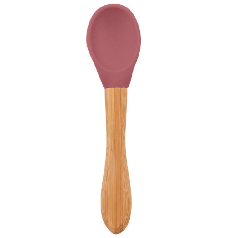 MINIKOIOI CUILLERE EN SILICONE – ROSE REF : 101140002 – MESAYOU