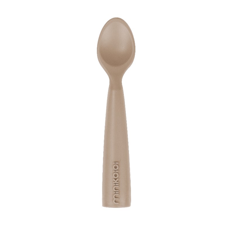 MINIKOIOI CUILLERE EN SILICONE – BEIGE REF : 101140008 – MESAYOU