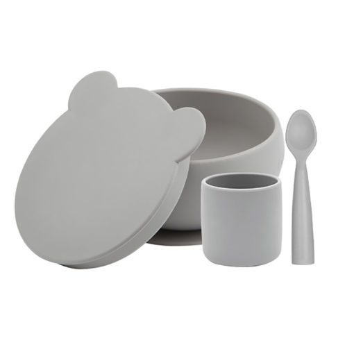 Set diversification Minikoioi pour bébé,le set indispensable pour commencer la diversification alimentaire de votre enfant, disponible au Maroc chez MESAYOU. De marque MINIKOIOI qui est une marque d'accessoires pour bébé en silicone sans BPA et de très bonne qualité