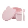 Set diversification Minikoioi pour bébé,le set indispensable pour commencer la diversification alimentaire de votre enfant, disponible au Maroc chez MESAYOU. De marque MINIKOIOI qui est une marque d'accessoires pour bébé en silicone sans BPA et de très bonne qualité