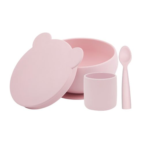 Set diversification Minikoioi pour bébé,le set indispensable pour commencer la diversification alimentaire de votre enfant, disponible au Maroc chez MESAYOU. De marque MINIKOIOI qui est une marque d'accessoires pour bébé en silicone sans BPA et de très bonne qualité