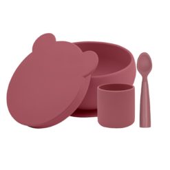 Set diversification Minikoioi pour bébé,le set indispensable pour commencer la diversification alimentaire de votre enfant, disponible au Maroc chez MESAYOU. De marque MINIKOIOI qui est une marque d'accessoires pour bébé en silicone sans BPA et de très bonne qualité