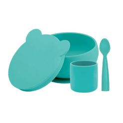 Set diversification Minikoioi pour bébé,le set indispensable pour commencer la diversification alimentaire de votre enfant, disponible au Maroc chez MESAYOU. De marque MINIKOIOI qui est une marque d'accessoires pour bébé en silicone sans BPA et de très bonne qualité