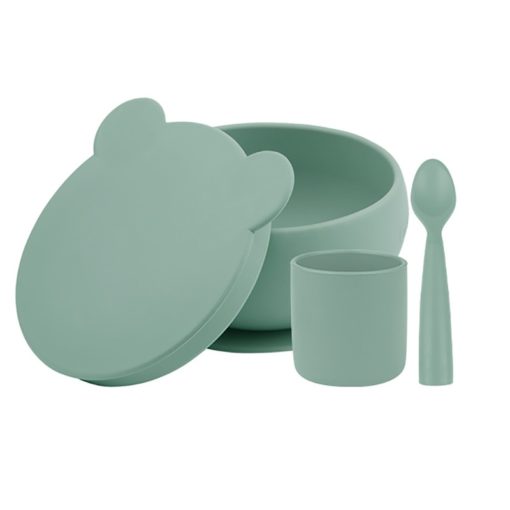 Set diversification Minikoioi pour bébé,le set indispensable pour commencer la diversification alimentaire de votre enfant, disponible au Maroc chez MESAYOU. De marque MINIKOIOI qui est une marque d'accessoires pour bébé en silicone sans BPA et de très bonne qualité