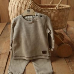 WOWO W3224 ENSEMBLE 2 PIECES MARRON
