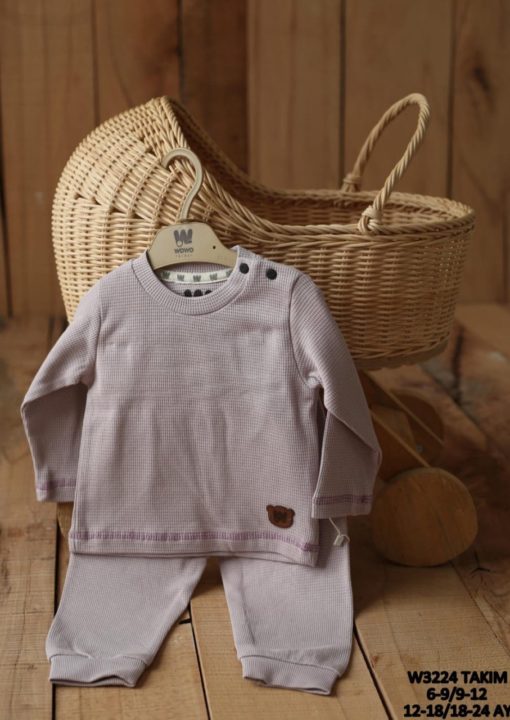 WOWO W3224 ENSEMBLE 2 PIECES ROSE