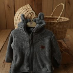 WOWO WW103 ENSEMBLE HIVER 2 PIECES GRIS BLEU