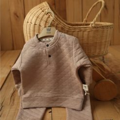 WOWO WW20 ENSEMBLE 2 PIECES CAPITONNE ROSE