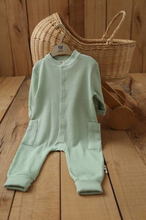 WOWO WW41 GRENOUILLERE CAPUCHON POCHES VERT