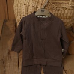 WOWO WW42 ENSEMBLE 2 PIECES MARRON