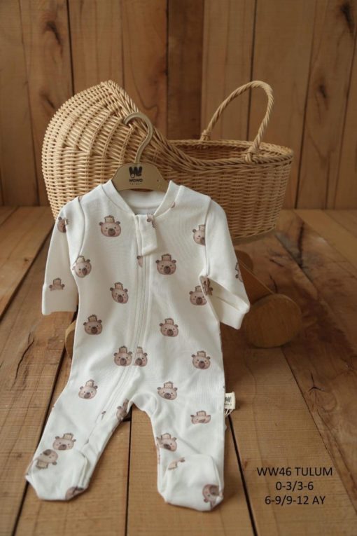 WOWO WW46 GRENOUILLERE ZIP OURSON